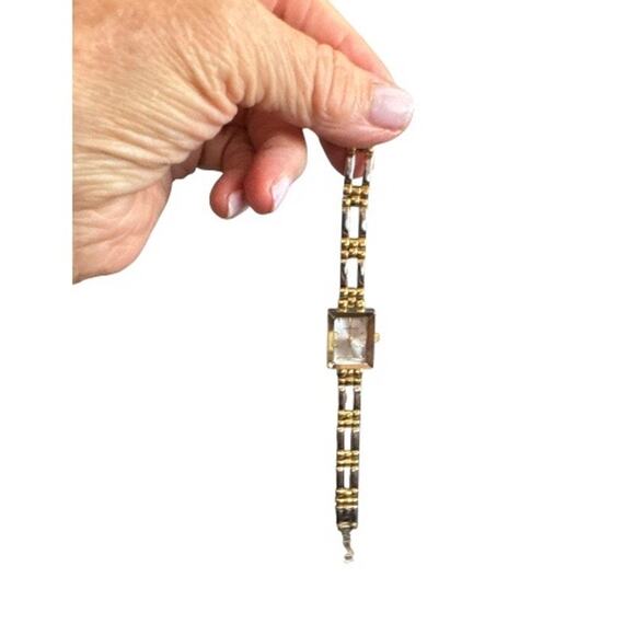 Vintage Anne Klein Silver and Gold Tone Women’s Watch - Picture 3 of 10